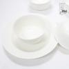 Snow White Pure White 6-Piece Ceramic Dinnerware Set