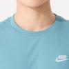 Nike Club T-shirt Asia Sizing 'Light Blue' Men's AR4999-465