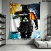 The Elder Scrolls Wall Hanging Printed Fabric Blanket Decorative Tapestries for Bedroom Living Room Home Decor