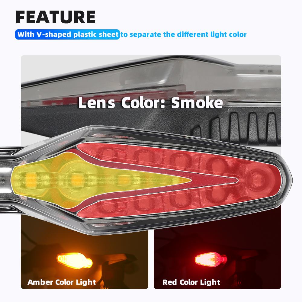 For BMW R1250GS ADV M1000RR S1000RR S1000XR S1000R S 1000 RR XR Motorcycle LED Turn Signal Rear Brake Tail Light Flashing Lamp