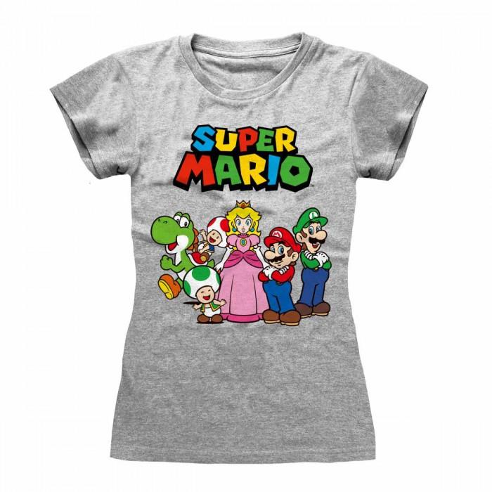 

Super Mario Womens/Ladies Vintage Group Fitted T-Shirt XXL