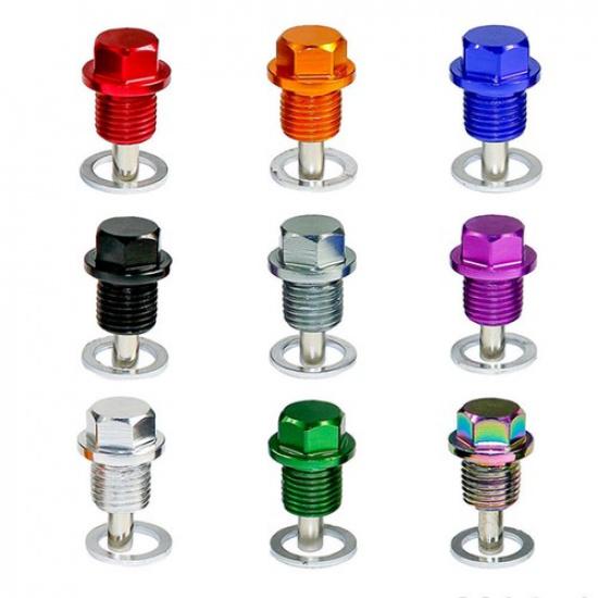 M14 x 1.5MM Magnetic Engine Oil Drain Plug Screw Cap Bolt Nut Oil Drain Sump Nut