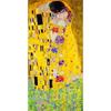 Berühmte Künstler Gustav Klimt Kuss Abstraktes Ölgemälde auf Leinwand Drucken Poster Kunst Wand Bilder Für Wohnzimmer Cuadros Decor