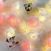 Battery Operated Valentine Flower Fairy Light Wedding Decoration Rose String Light Light String