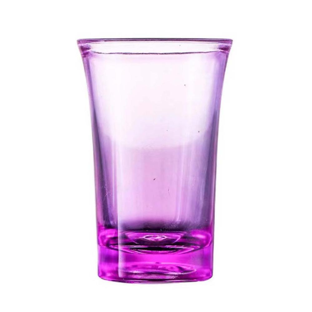 10pcs Plastic Shot Glass Unbreakable Vodka Cup Party Supplies Spirits Cup  KTV