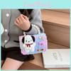 Cute Bow Doll Princess Decoration Children Plush Chain Shoulder Bag For Daily