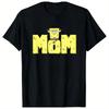 Spongebobs Mothers Day Mom Logo Unisexs T Shirts Crazy Tee Shirt Short Sleeve Round Collar TShirt 100 Cotton Original Clothes