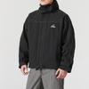 Adidas Comoda giacca casual con cappuccio a maniche lunghe da uomo, nera JD5419