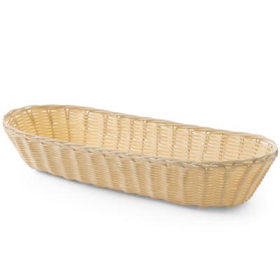 Oval Polyrattan Bread Basket 375x140x70mm Hendi 426906