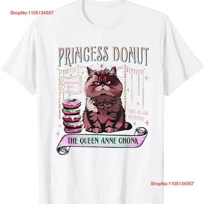 Retro Princess Donut Dungeon Crawler Carl Book Lovers Outfit T Shirt Vintage Washed Homme Top For Everyday Wear Unisex