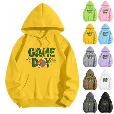 Sweatshirts For Teen Girls Long Sleeve Letter Print Casual Graphic Hoodies Drawstring Pullover Cute Oversized Hoodie