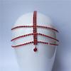 New Multi-Layer Rhinestone Hair Chain, European And American Bridal Wedding Personalized Hair Accessories, Fashionable Hair Accessories Hair Chain