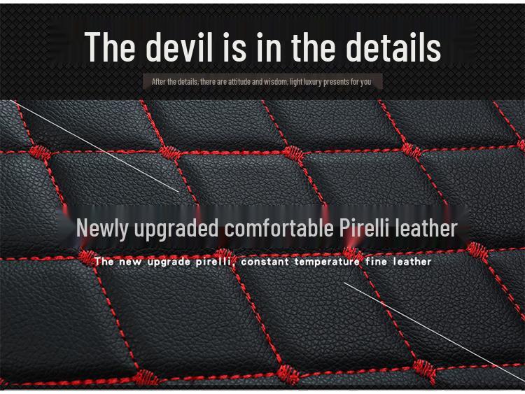 Diamond-Shaped Split Full-Surround Car Seat Cushion for All Seasons
