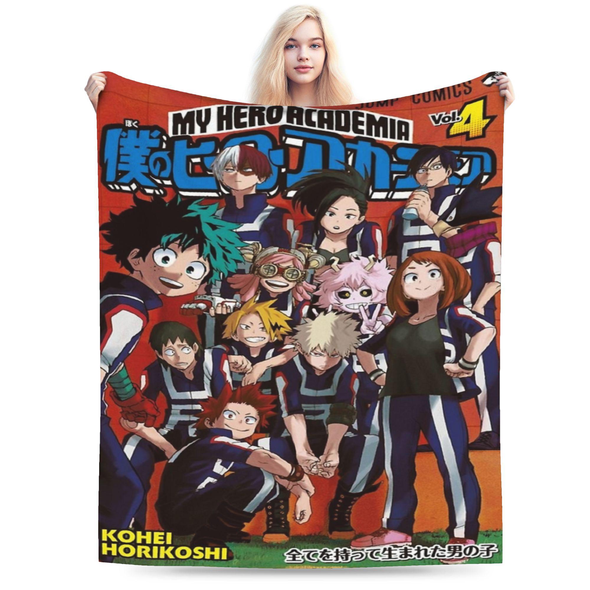 

My Hero Academias Blankets Super Soft Velvet Healing Gifts Throw Blankets Bedspreads 130x150cm