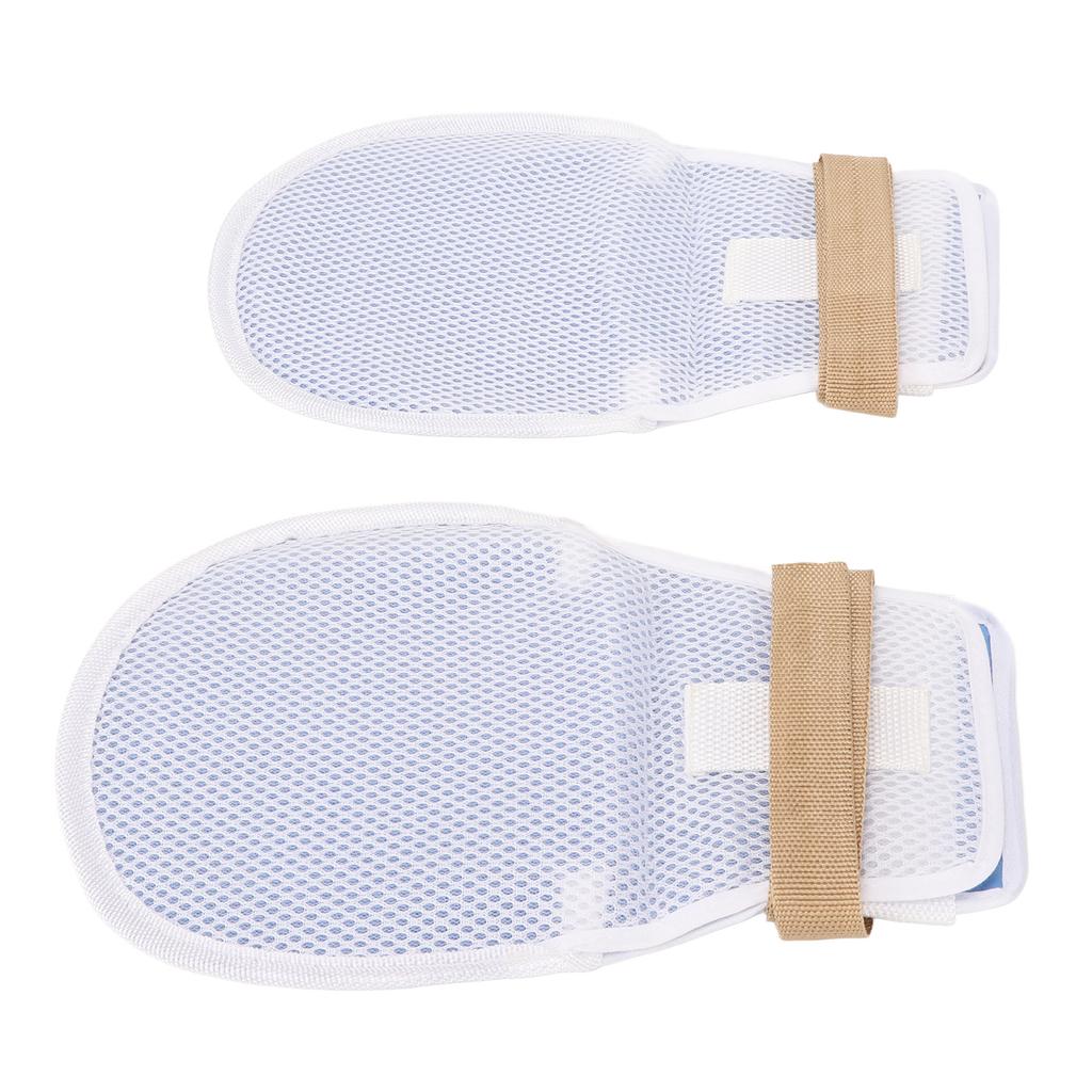 1 Pereche Mănuși de Restricție pentru Demență Mănuși de Control Respirabile Mănușă de Siguranță pentru Mână pentru Persoane Vârstnice și Pacienți