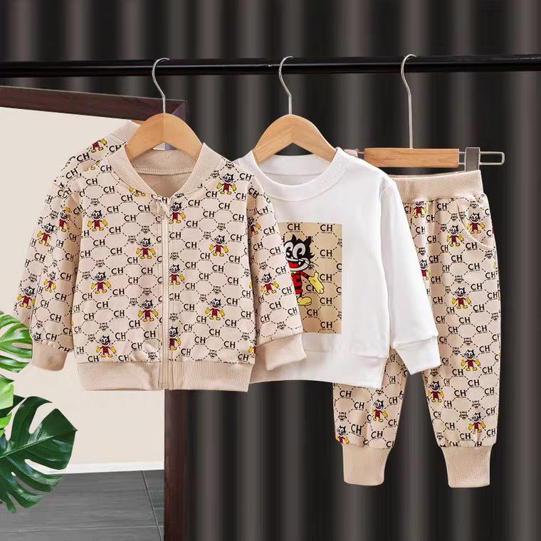 Children's Outerwear Set for Boys and Girls, Ages 1-4: Thin Style for Autumn, Spring, and Summer