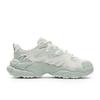 Fila FERN Abrasion Resistant, Breathable, Lightweight Low Top Chunky Sneakers Women's Milk White/Milk Green F12W622118FGM