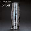 550ml/850ml Engraving Stainless Steel Cocktail Boston Bar Shaker Bar tool