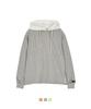 A/L Oversized Label Layered Hoodie (Tah6-0Al)