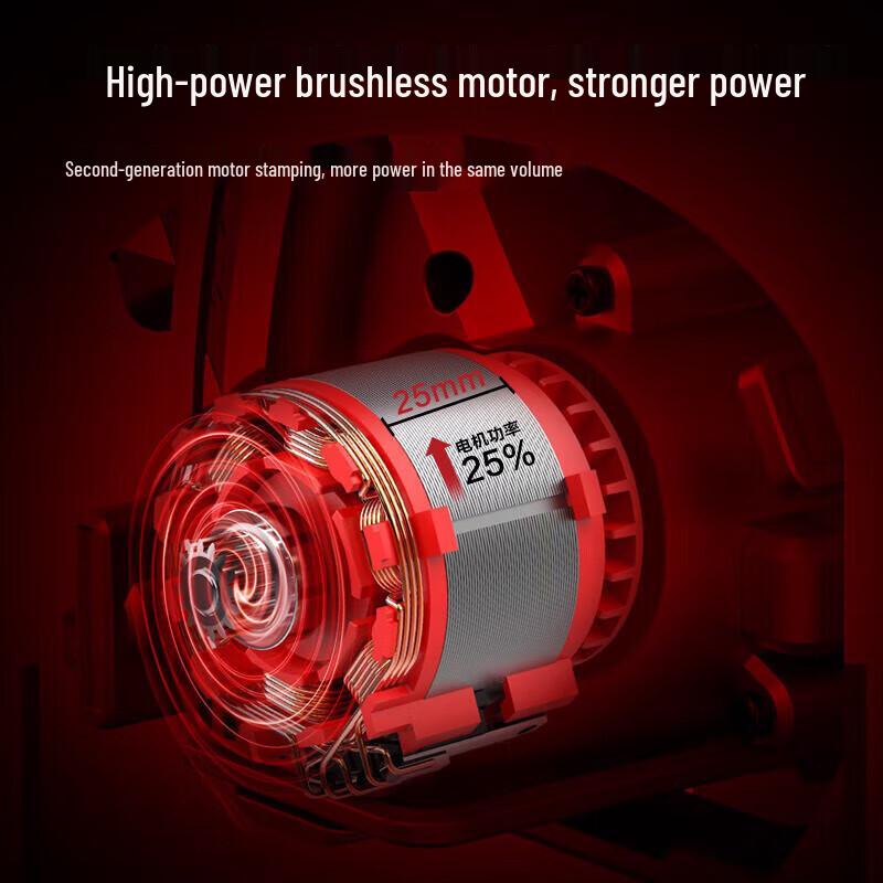 Deli 20V 150mm Cordless Brushless Circular Saw CN Plug (adapter Included)