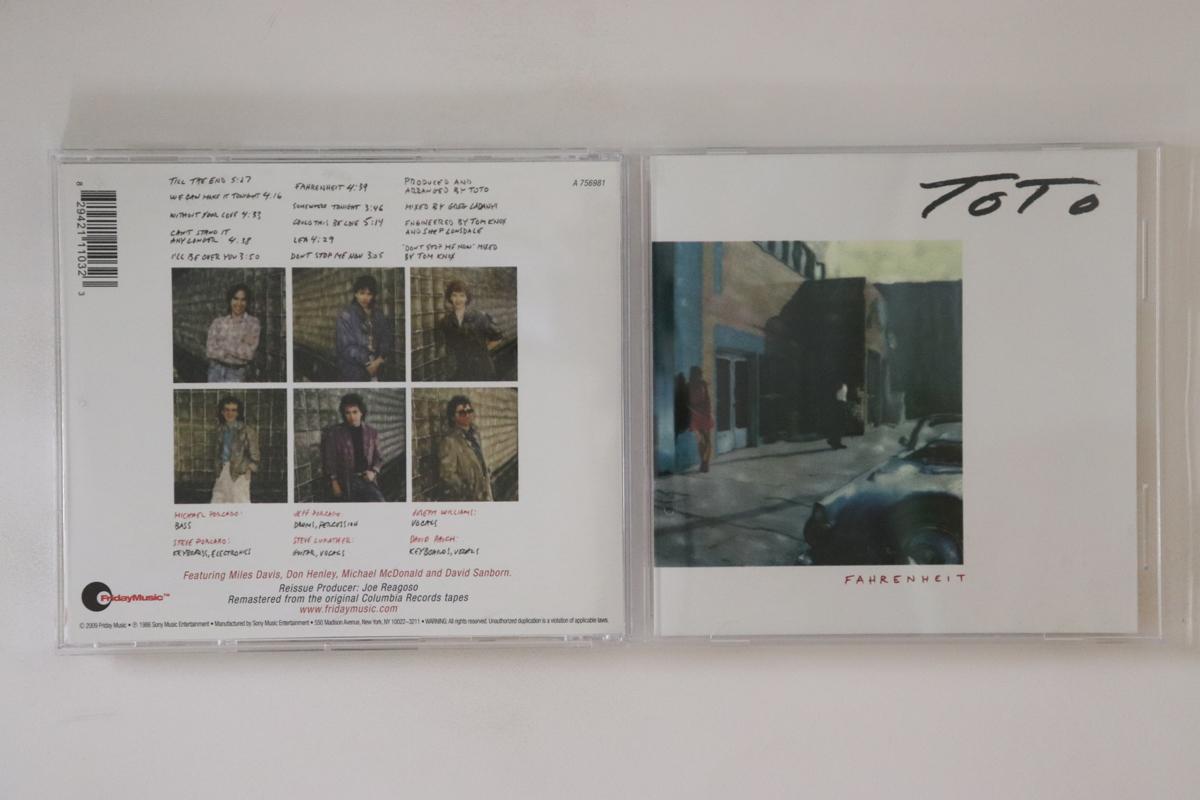 

CD TOTO Fahrenheit FRM1103 FRIDAY MUSIC 2009 US Rock Used