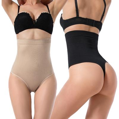 Thong Shapewear Tummy Control for Women High Waisted Body Shaper Girdle Compression Shapewear Thong Panties Underwear