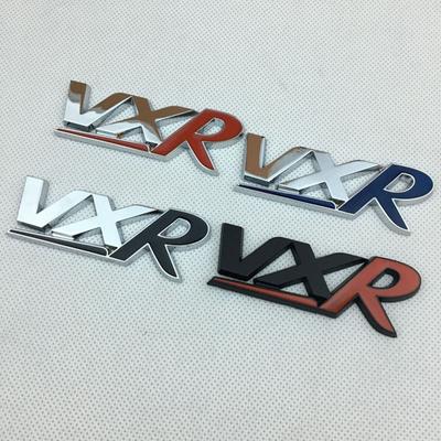 3D kovový chrom černé červené logo znak VXR Odznak na blatníku odznak kufru auta pro New Regal Nové příslušenství Regal VXR Stikcer
