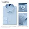 Men's Tencel Wool Long-Sleeve Anti-Wrinkle Shirt