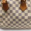 [Pre-Owned] Speedy Pillow Bag Classic Checkered No Shoulder Strap Canvas And Leather Shoulder Crossbody Tote Bag 25 - Good #1EU53U0