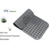 40cm*70cm Bath Mat Shower Mat Non-slip Bath Mat With Suction Cups Bath Mat For Bathtub Bathroom Mat Machine Washable (gray)