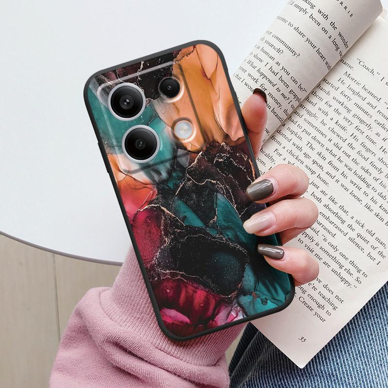 Luxury Case For Redmi Note 13 Pro 4G 5G Fundas Marble Fashion Pattern Soft TPU Protection Cover For Xiaomi Redmi Note14 Pro Capa