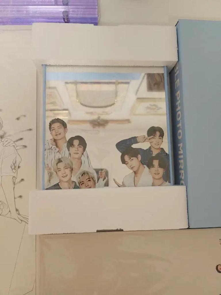 BTS Matchbox #4 MERCH BOX #4 Used