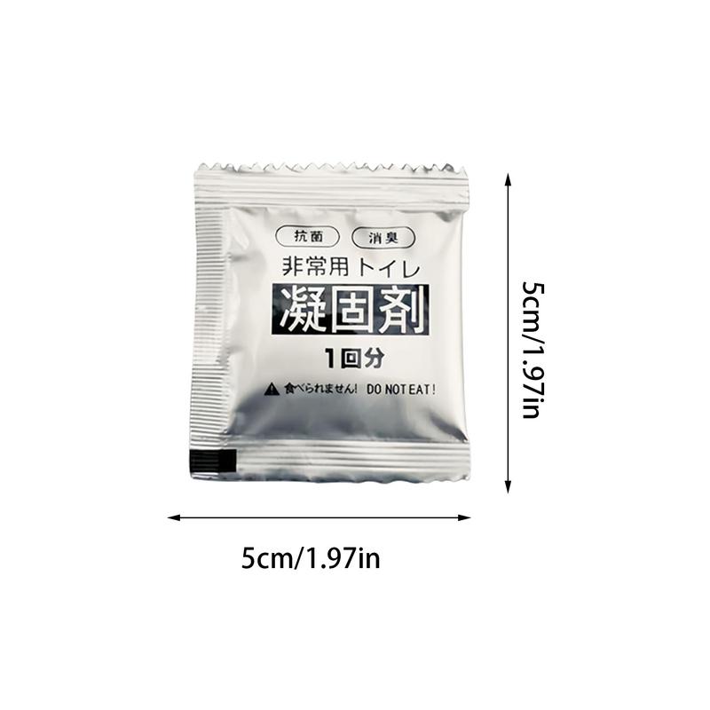 Camping Toilet Powder Liquid Waste Gelling Deodorizing Powder Eco Absorbent Gel Camping Toilet For Travel Portable Toilet