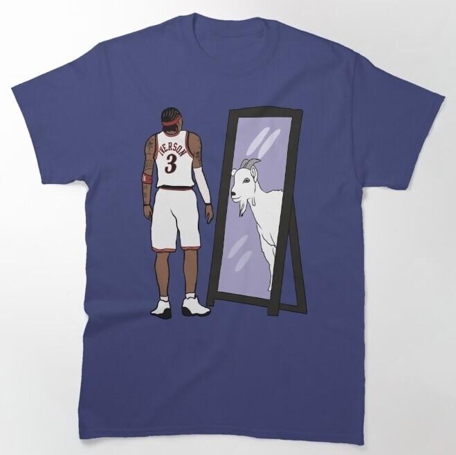 Allen Iverson Mirror GOAT T-shirt XXXXL