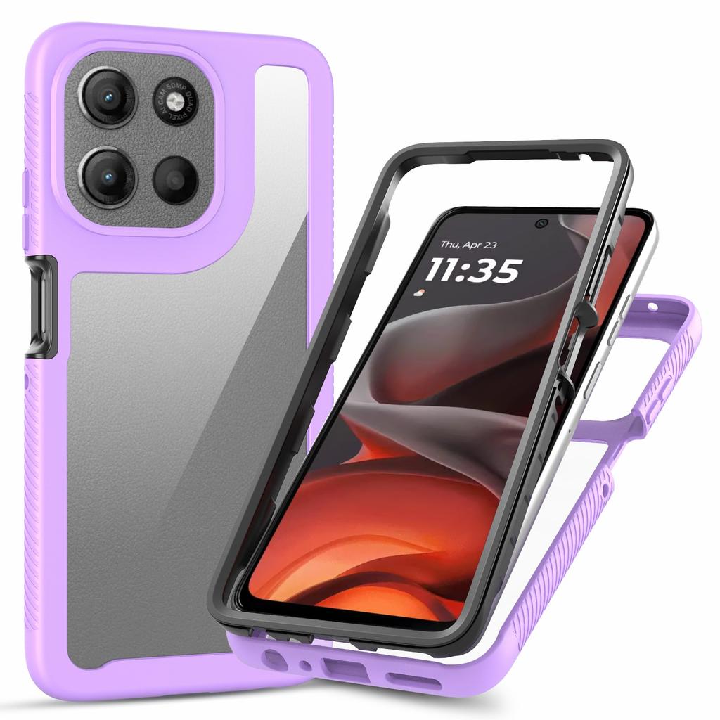 For Motorola Moto G56 5G Case Anti Drop 2 In 1 PC+TPU Phone Cover