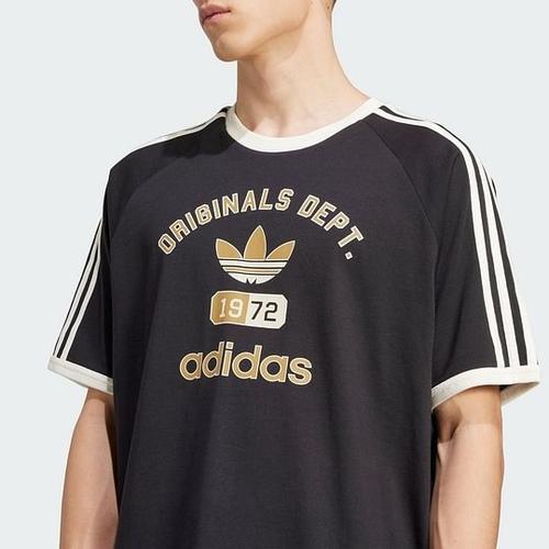 adidas Originals SS25 T Shirt Men s Black KD6265 L чёрный