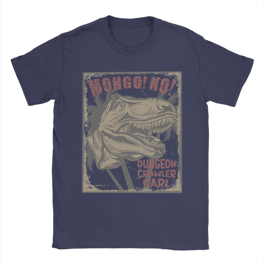Mongo No Dungeon Crawler Carl T Shirt for Men 100 Cotton Amazing TShirt Crewneck  Tee Shirt Short Sleeve Tops New Arrival