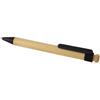 Bamboo pen and recycled plastic "Rattan" Deep black