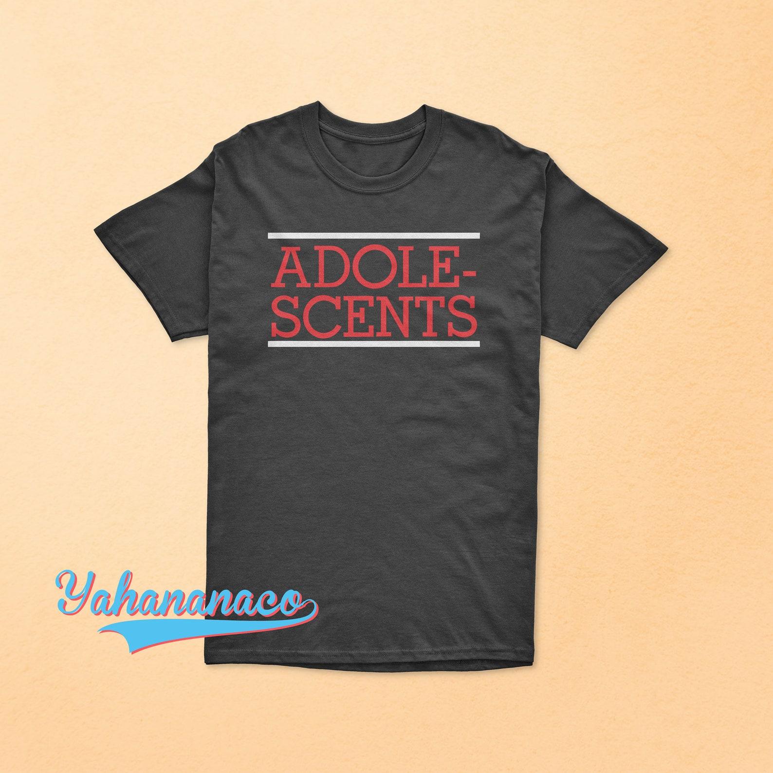 Adolescents Band T-Shirt American Punk Rock Hardcore Punk Tony Reflex Music Band Black White Sport Grey Gildan T-Shirt S