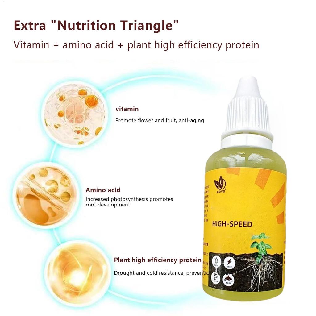 50ml Plant Rooting Stimulator Liquid Rapid Rooting Agent for Fast and Strong Root Growth Strong Nutrient Solution for Plant