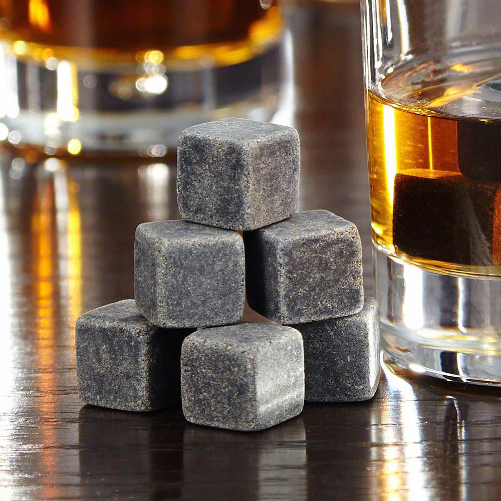 Marble Whiskey Decanter with Granite Ice Stones