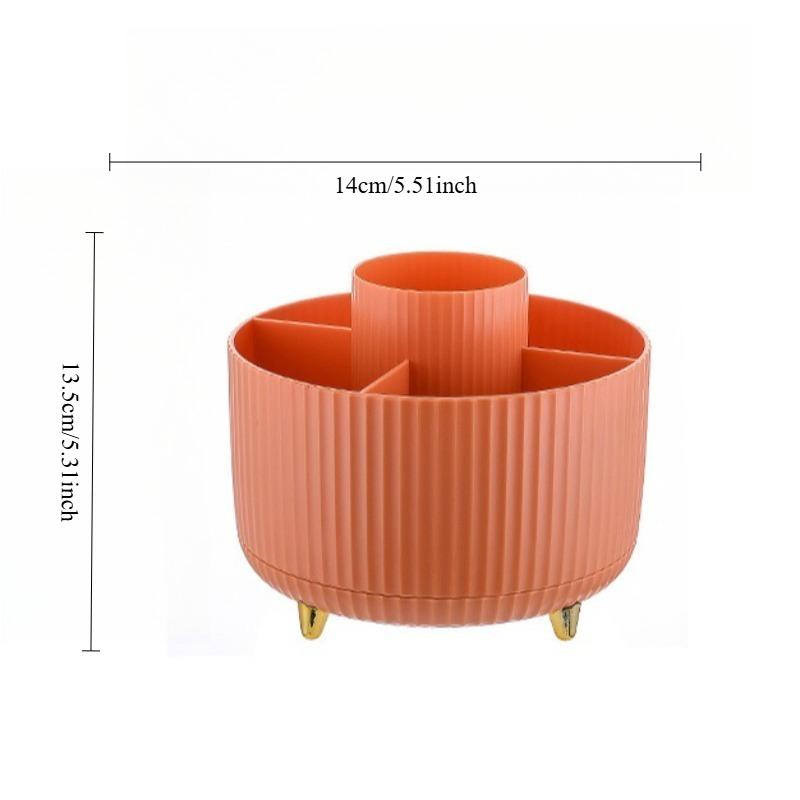Multi-functional Large-capacity Desktop Rotating Pencil Storage Box Shelf Desktop Pencil Case Pencil Holder Student Supplies