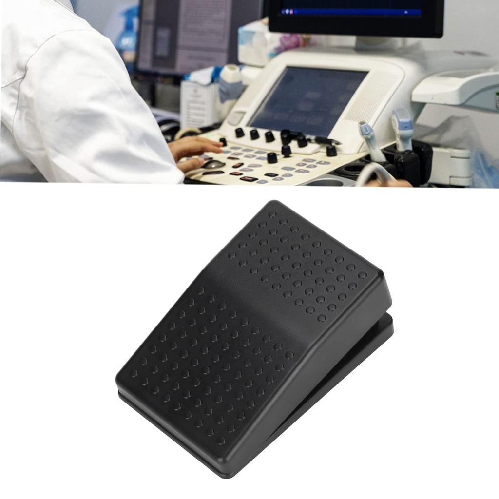 USB Foot Pedal Single Foot Switch, USB Foot Switch Video Game Computer Keyboard Control with 2M Extension Cable, Customized Programmable PC Action