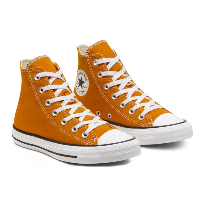 Converse Chuck Taylor All Star Vintage Casual High Top Espadrilles Unisex Earthy Yellow