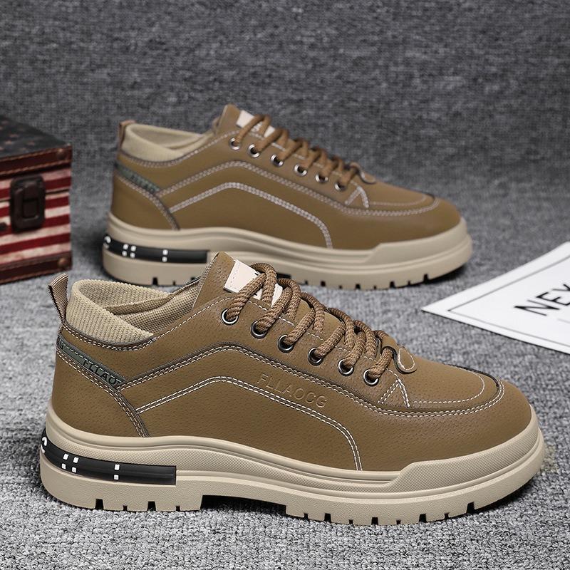 Vår nya vardagsskor utomhus verktygsskor mångsidiga student herr mode brädskor trendskor
