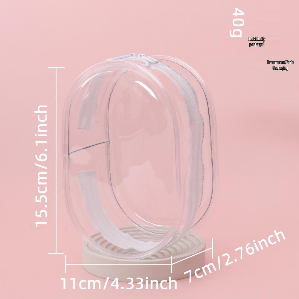 

Сумка для детской коляски второго поколения: Виниловый защитный чехол «Макарон» для 15-сантиметровой хлопковой куклы, пыленепроницаемый и идеальный для прогулок