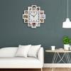 16 Inch Wall-mounted Clock Black White Picture Frame Clock Photo Frame Wall Clock  Gift Giving