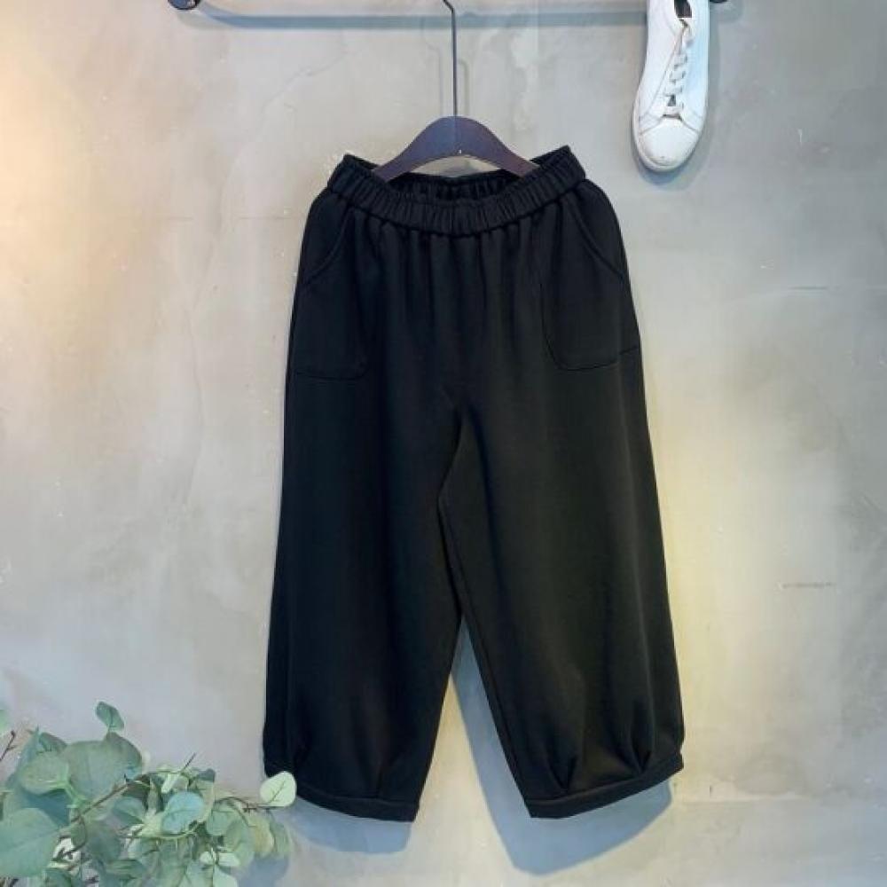 C S In The Room baSiC Solid poCket Balloon Fit bandIng pantS 5Color