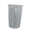 10Pcs Spray Gun Disposable Measuring Cups 1000Ml Clear Graduated Plastic Paint Mixing Cups Diy Accessories