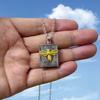 Animal Pendant Photo Necklace With 304 Stainless Steel Chain For Travel Gift For Women